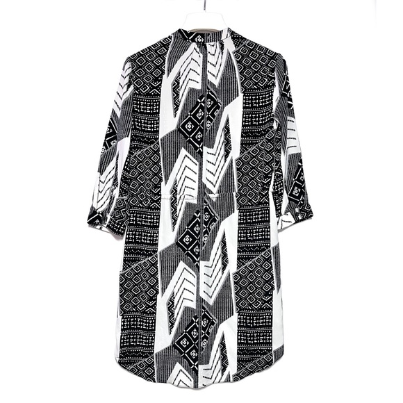 Diana von Furstenberg x Revolve Freya Silk Stretch Shirt Dress Size 2 FLAWED - Picture 4 of 14